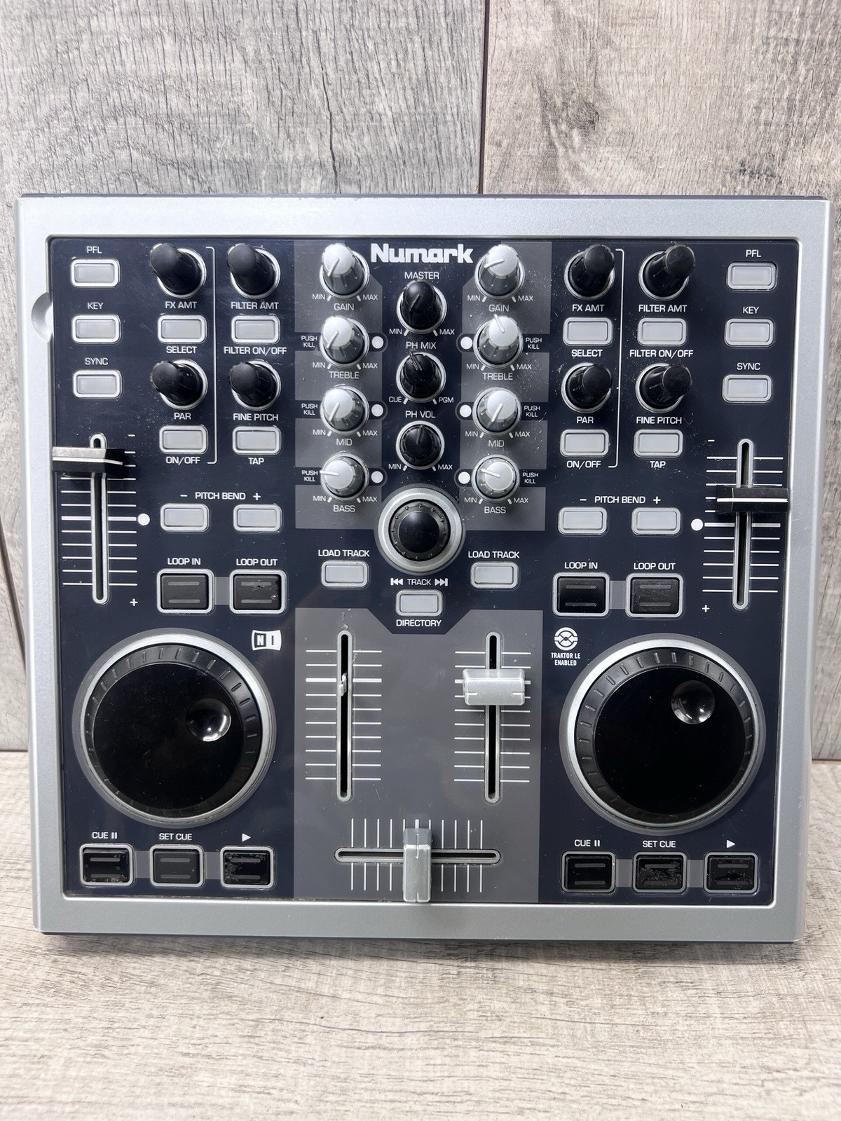 Numark Total Control DJ Double Mixing Deck NO Cords Untested
