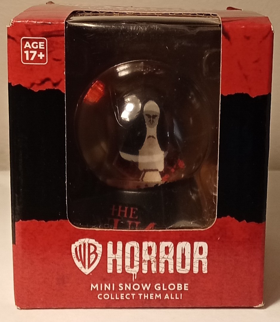 The Nun Mini Snow Globe Horror WB Box not perfect see pics