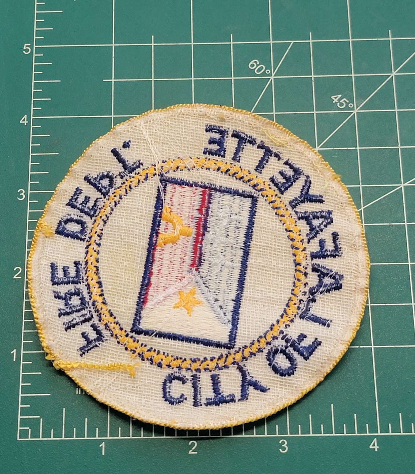 LAFAYETTE LOUISIANA FIRE DEPARTMENT PATCH SHOULDER Original