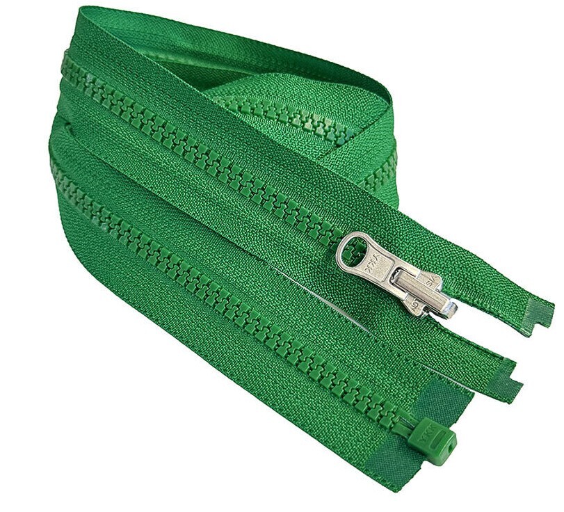 1pc 23 Inch YKK #5 Molded Plastic Reversible Jacket Zipper Separating