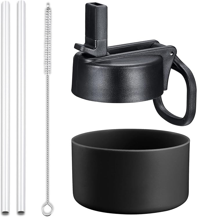 Vmini Wide Mouth Straw Lid and Protective Boot Combo Pack