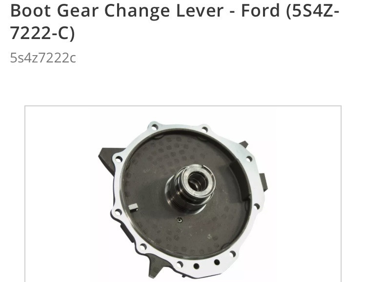 GENUINE OEM FORD 5S4Z-7222-C Boot - Gear Change Lever 2000-2013 FREE SHIP !