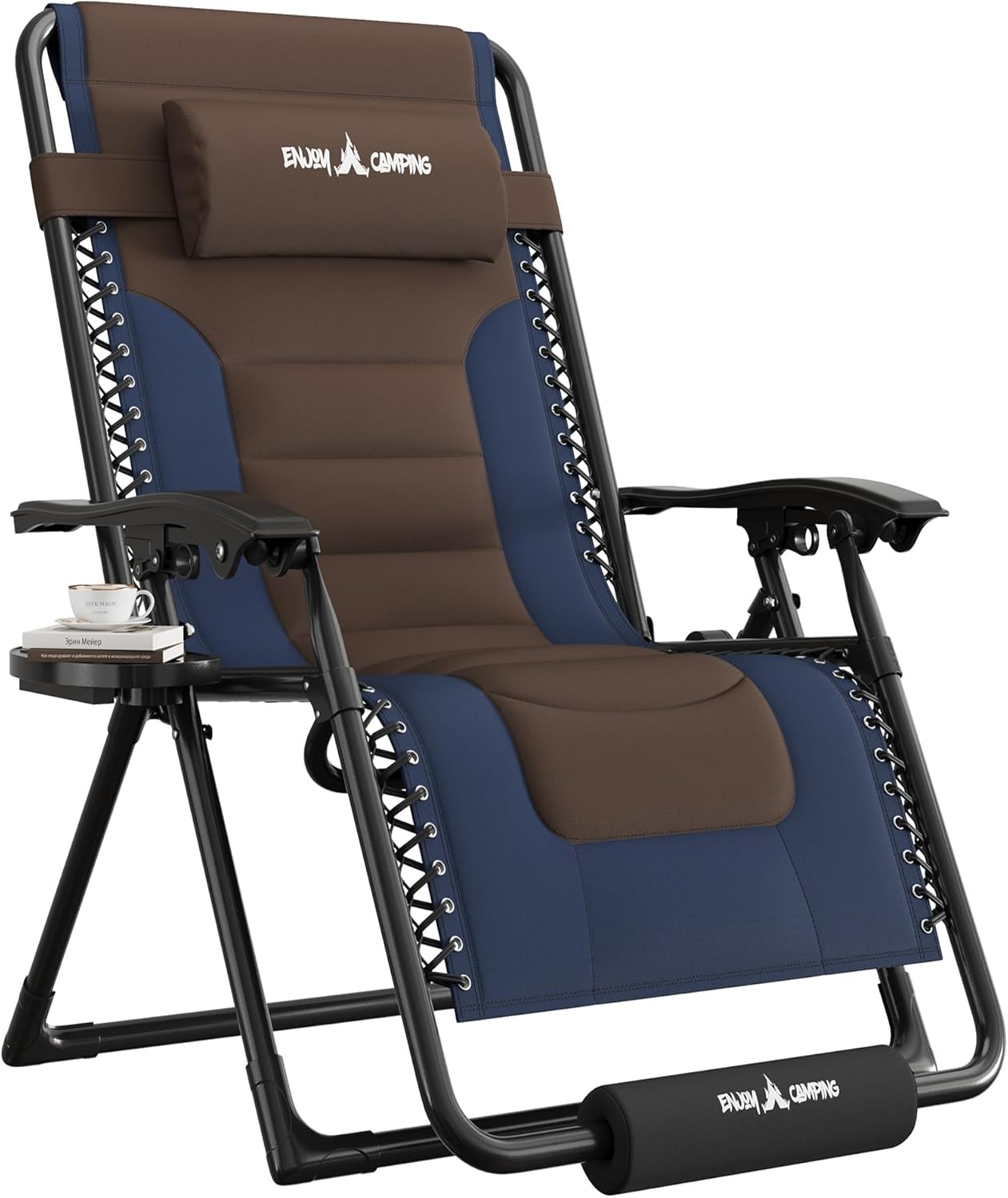 Oversized Zero Gravity Chair, Outdoor Full Padded Recliner, Patio