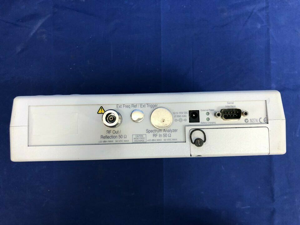 Anritsu S331D Sitemaster scratch on the front panel/ with generic cal kit