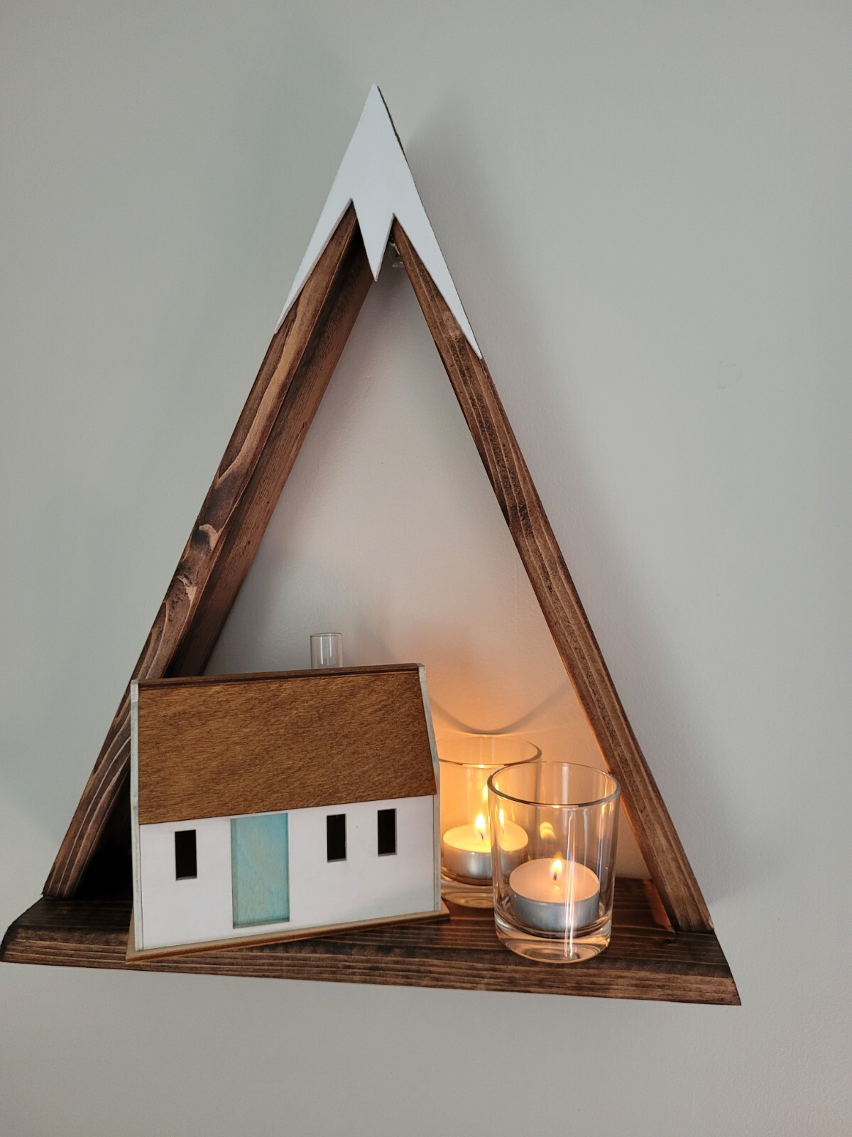 Rustic Mountain Shelf