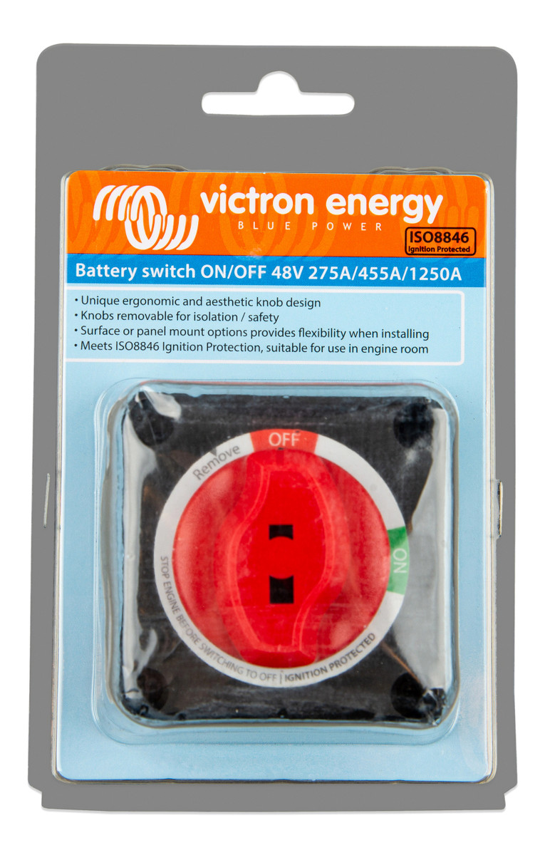 Victron VBS127010010 Battery switch ON/OFF 275A Continuous 445A 1 Min
