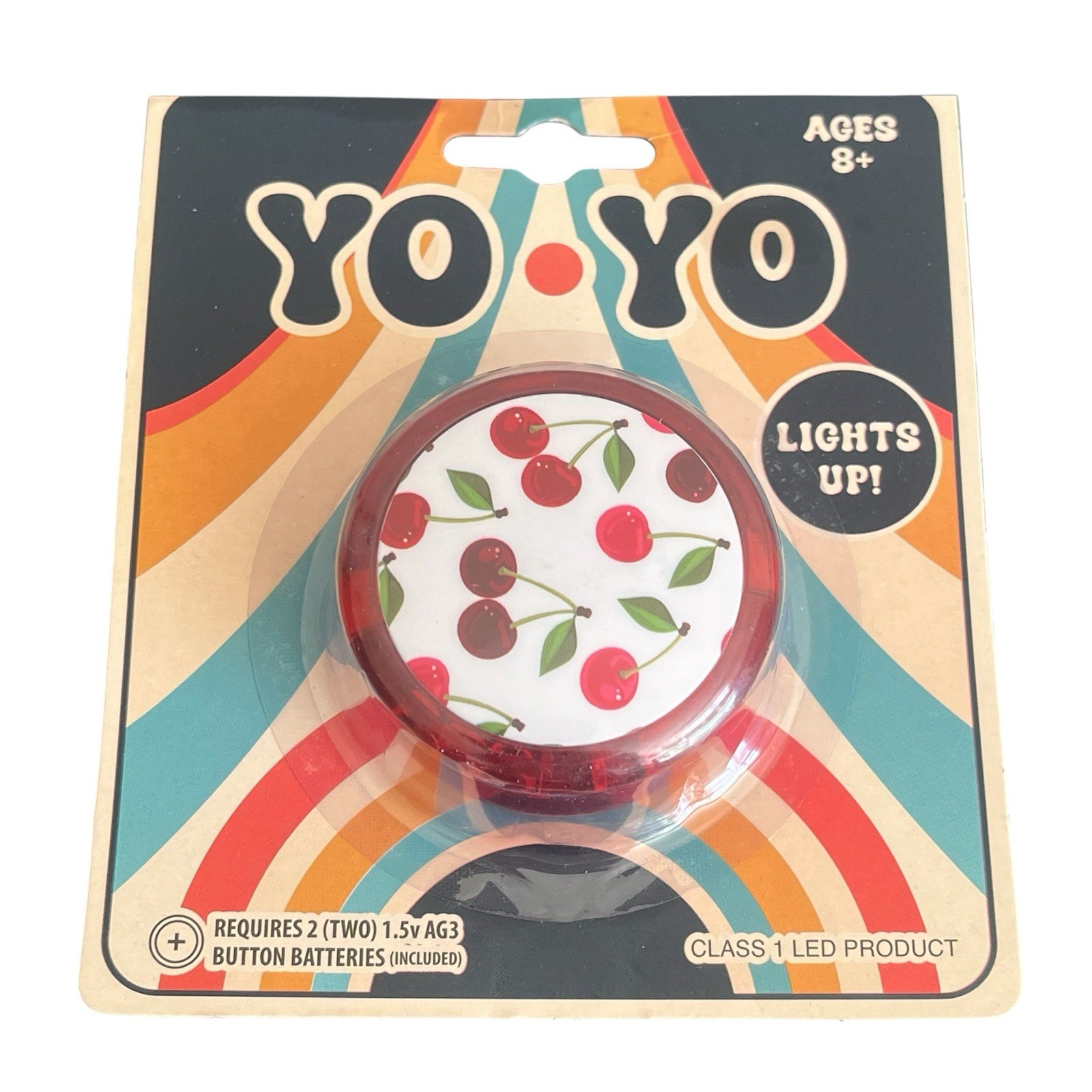 Gener8 Red Cherry Light Up Yo-Yo Ages 8+ Years