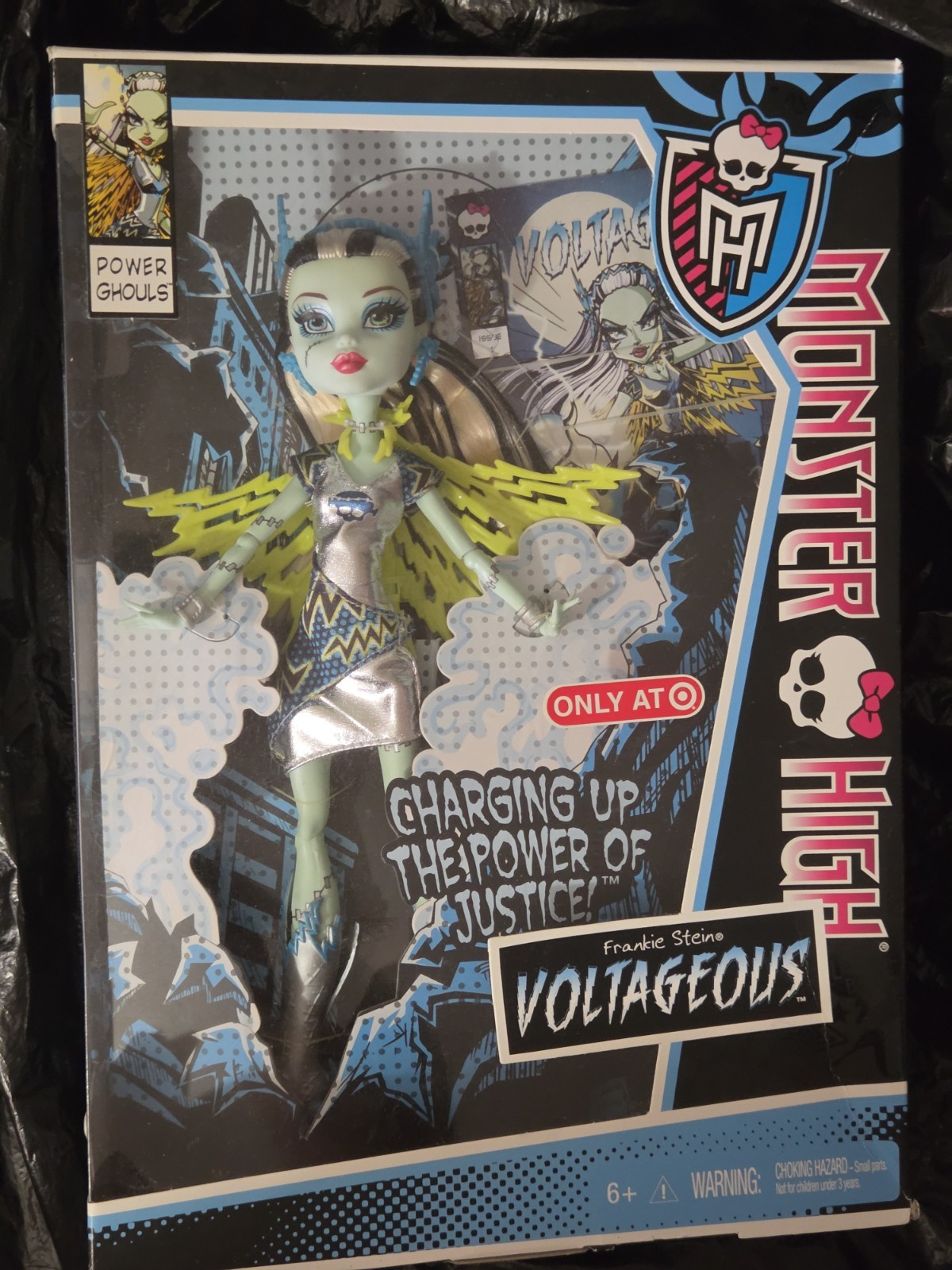 Monster High Voltageous Frankie Stein Doll New Target Exclusive 2013 NIB NRFB