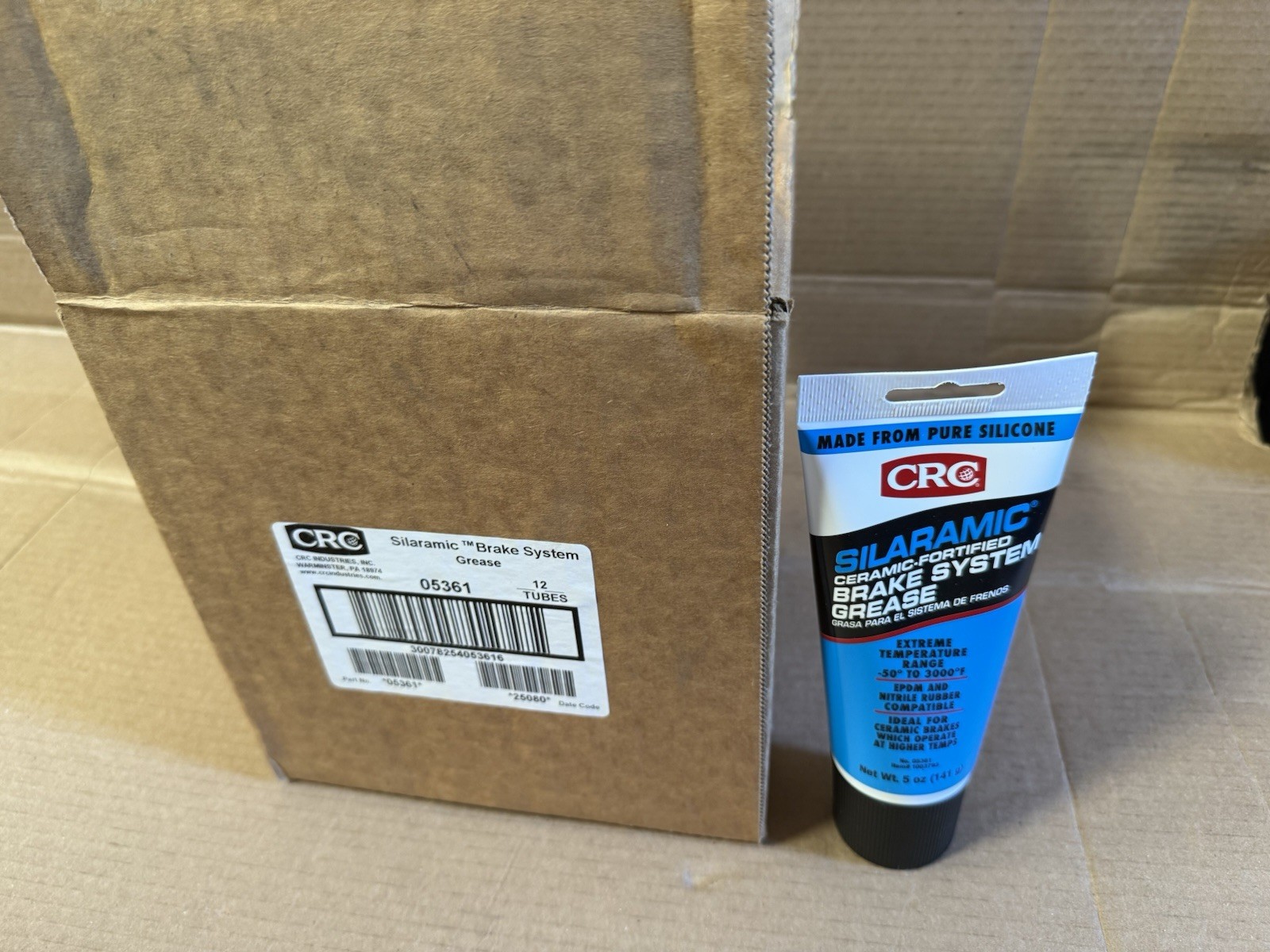 CRC 05361 Silaramic Brake System Grease 5oz Case of 12