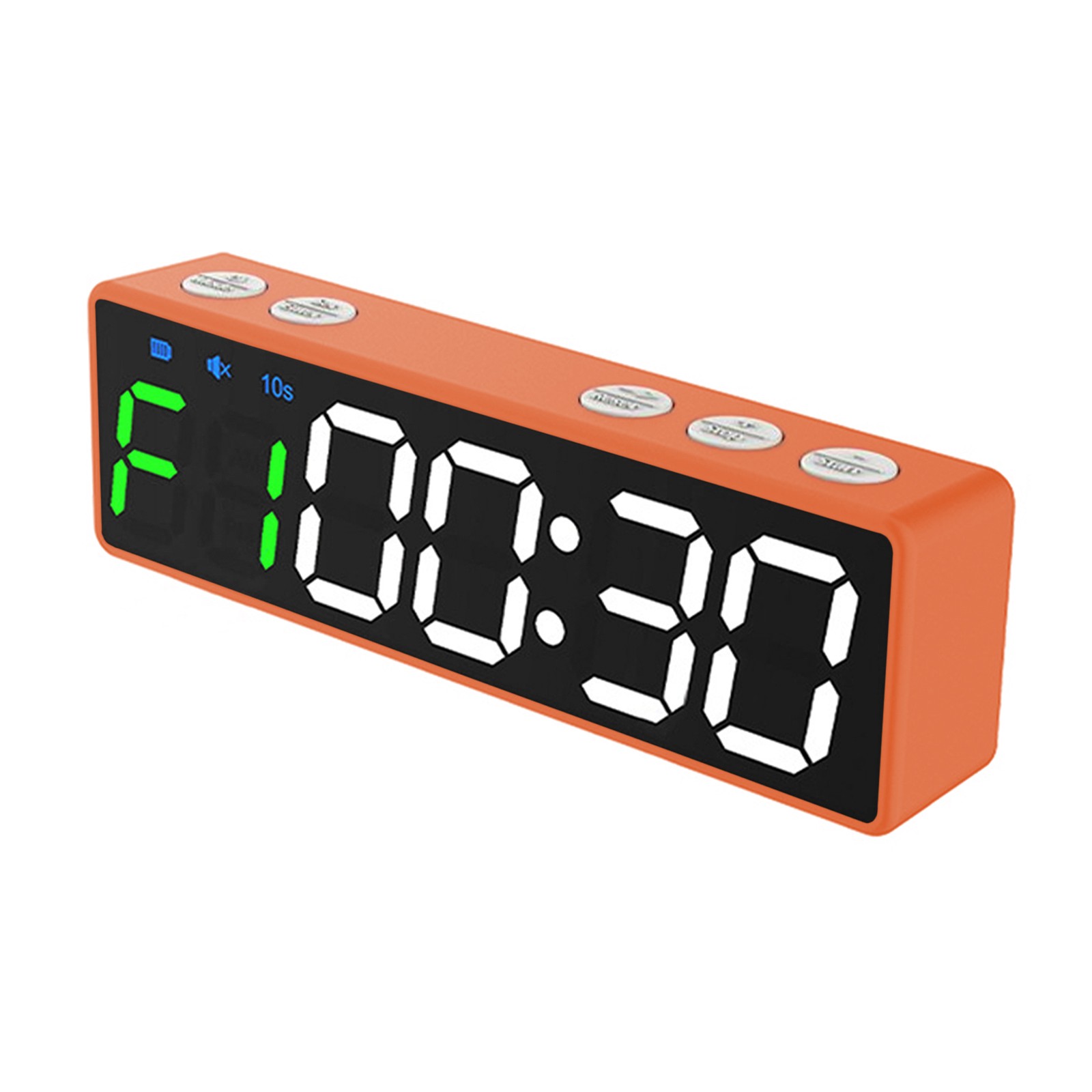 Mini Gym Timer Rechargeable Stopwatch Portable Countdown/up Clock With Magn QDER