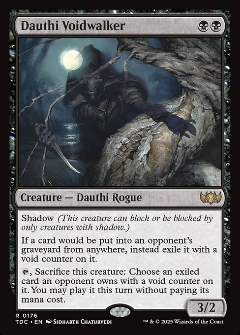 Dauthi Voidwalker 176 R Normal TDC MTG NM