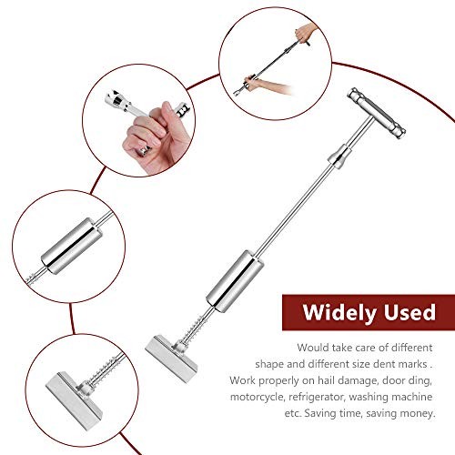 Dent Puller - Dent Remover with T bar Dent Puller and T-bar Dent Puller Silver