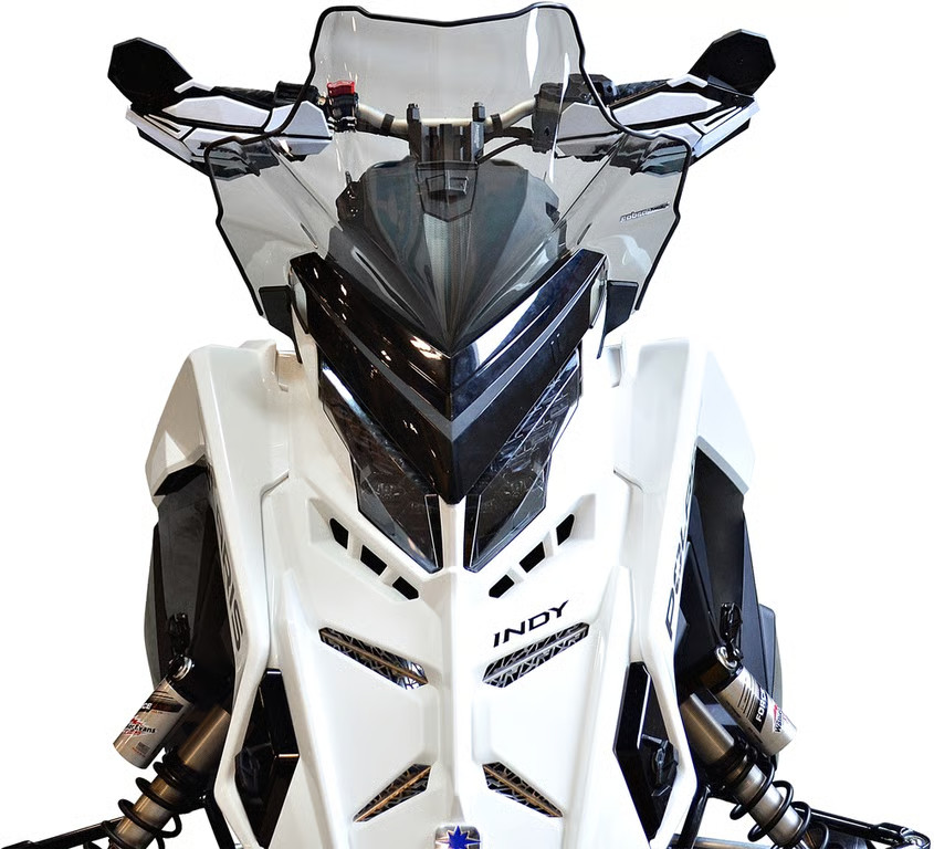 Powermadd Cobra Windshield - Low 15in. - Smoke Snowmobile 14621 2318-0167 224814