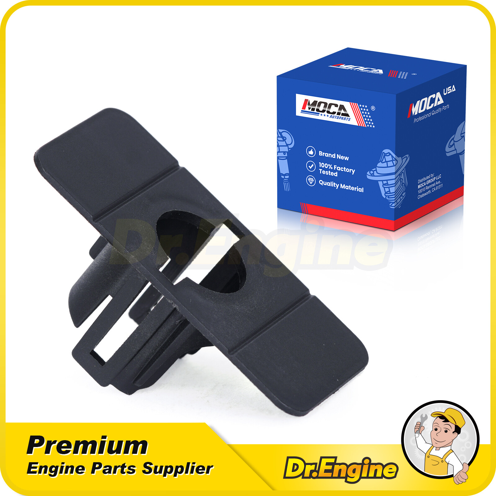 Parking Sensor Retainer Holder PPS37 for 07-14 BMW X3 X5 X6 2.5L 3.0L 4.4L 4.8L