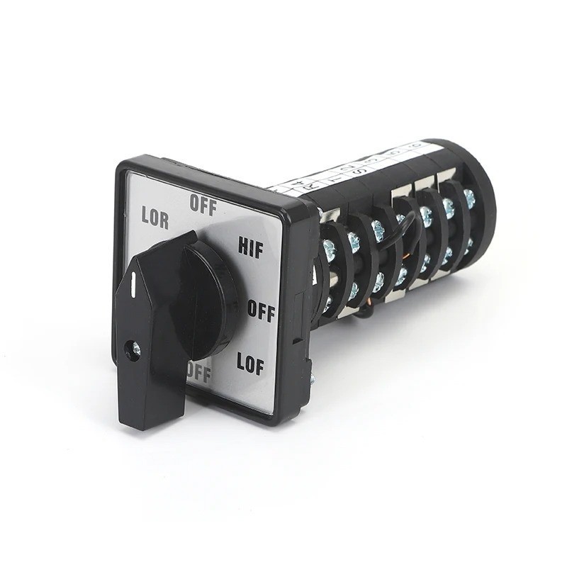 Rotary Cam Switch 8 Position 7Pole Selector Silver Contact Electrical Changeover