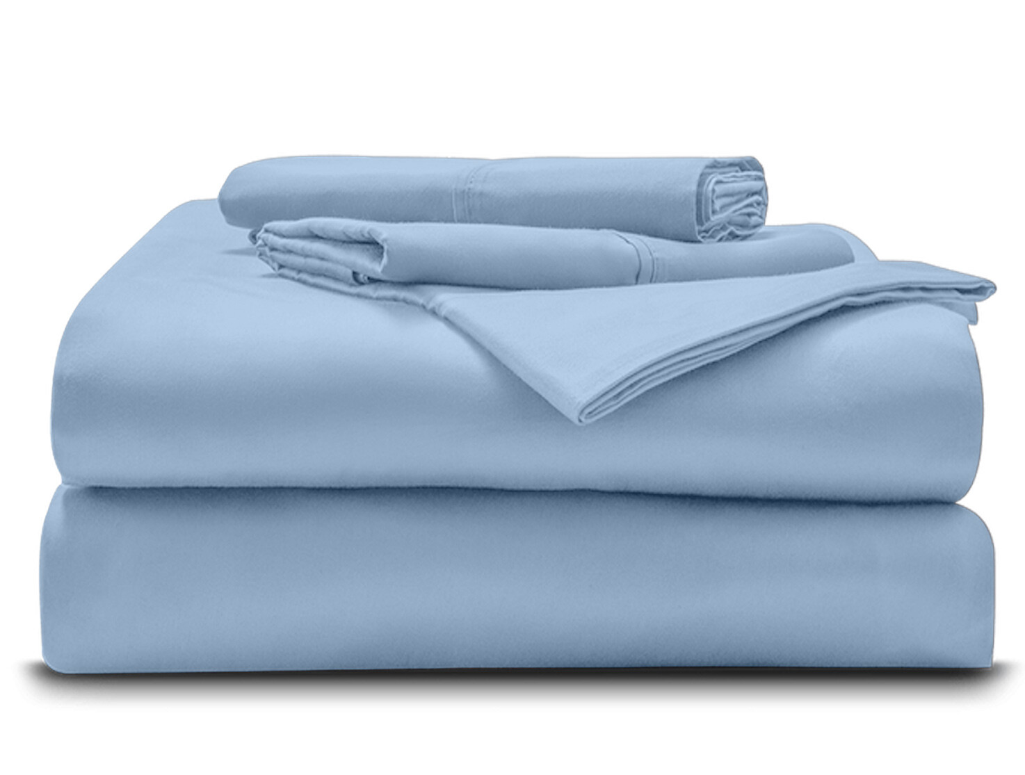 100% Egyptian Cotton Full-XL Sheet Set, 800-Thread-Count 4-PC - 15" Deep Pocket