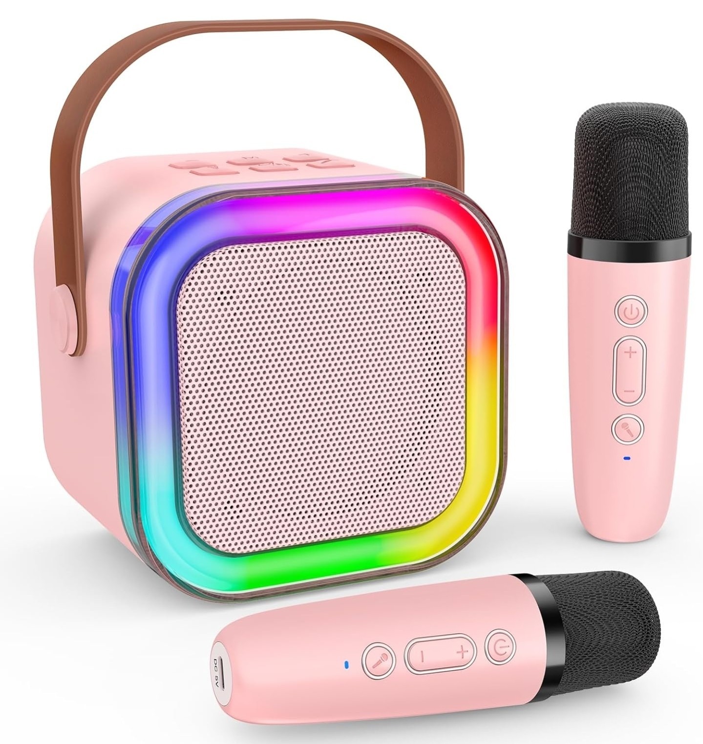 Iroo x Karafun Mini Karaoke Machine for Kids, 2025 TOP Toys Birthday Gifts