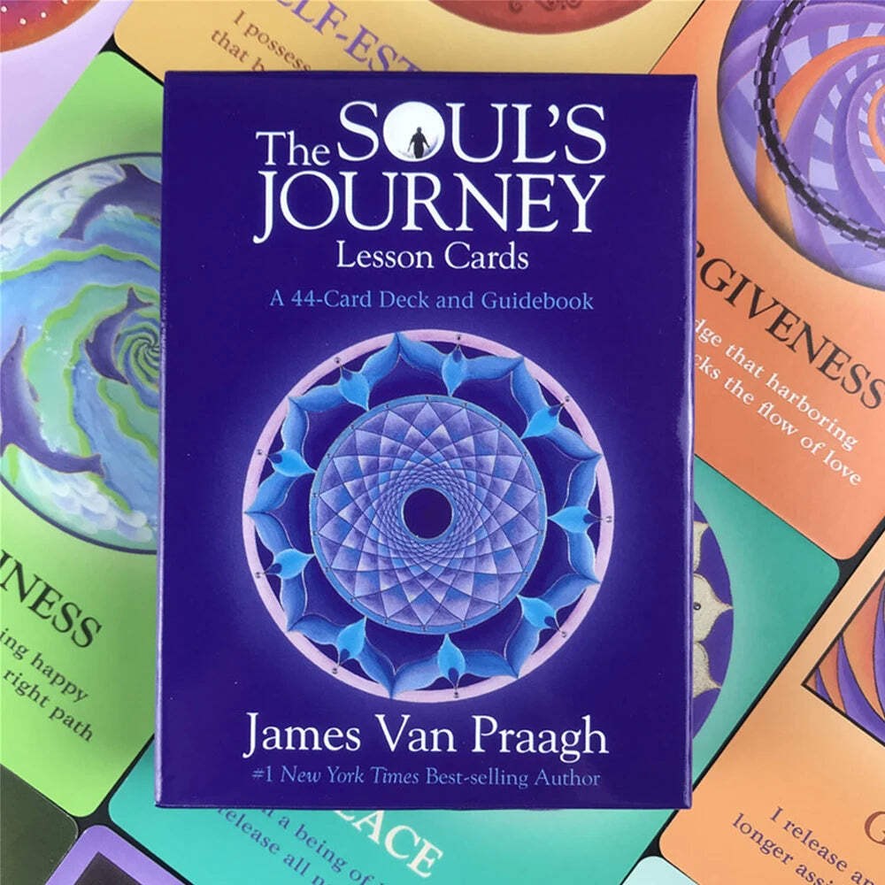 The Souls Journey Oracle Cards Full English 44 Card Deck for Divination Games