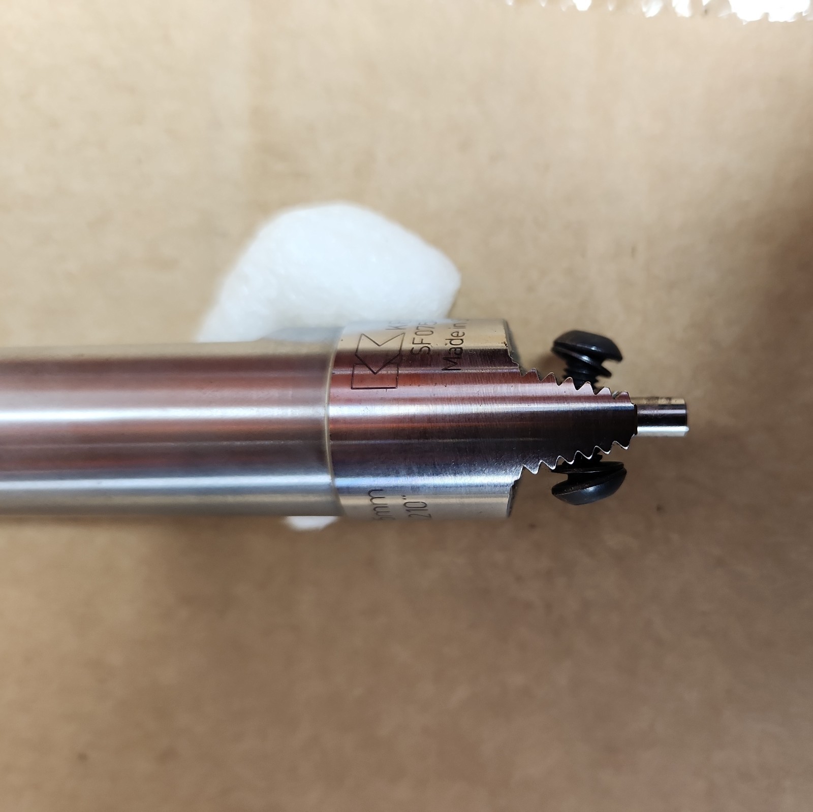 KENNAMETAL SWISS MICRO ADJUSTABLE TWIN BORING HEAD Ø.925"-1.210" SF075-RBHT-24