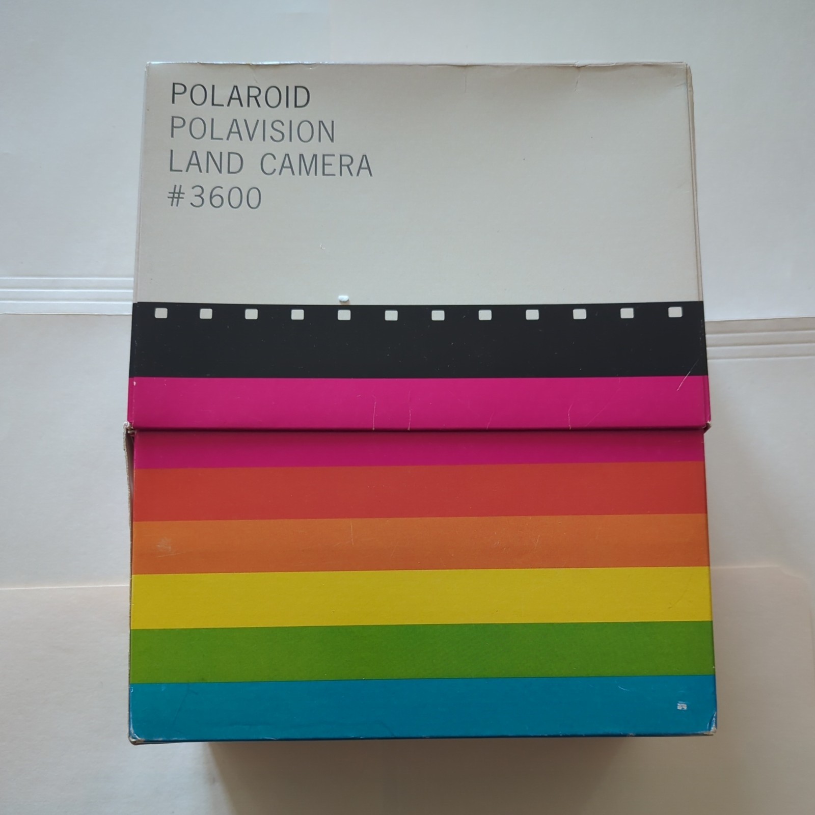 POLAROID POLAVISION LAND CAMERA AND TWI LIGHT IN ORIGINAL BOX LN