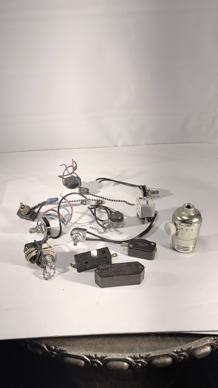 Lot Of Electrical Power Switches And Dimmer F