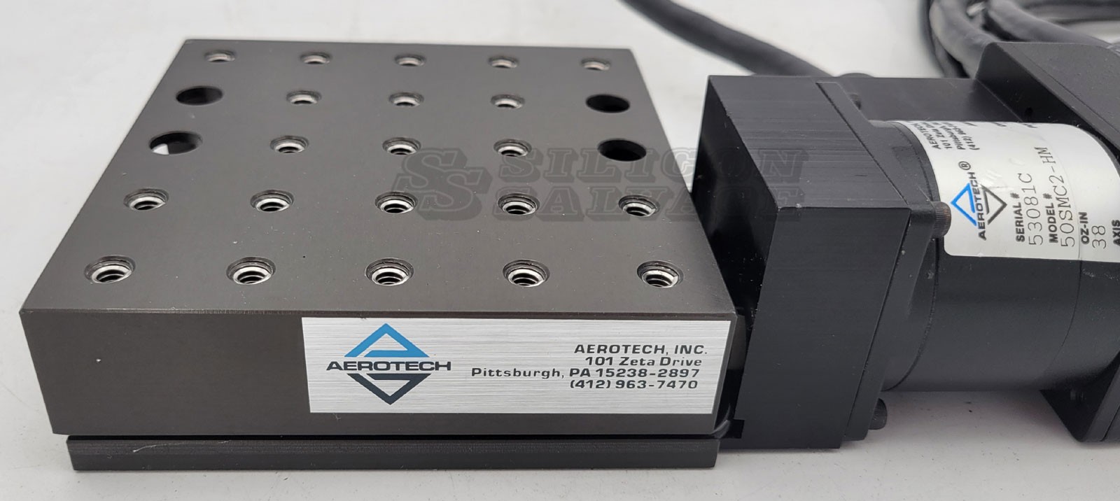 Aerotech ATS302 Linear Stage w/ 50SMC2-HM Motor