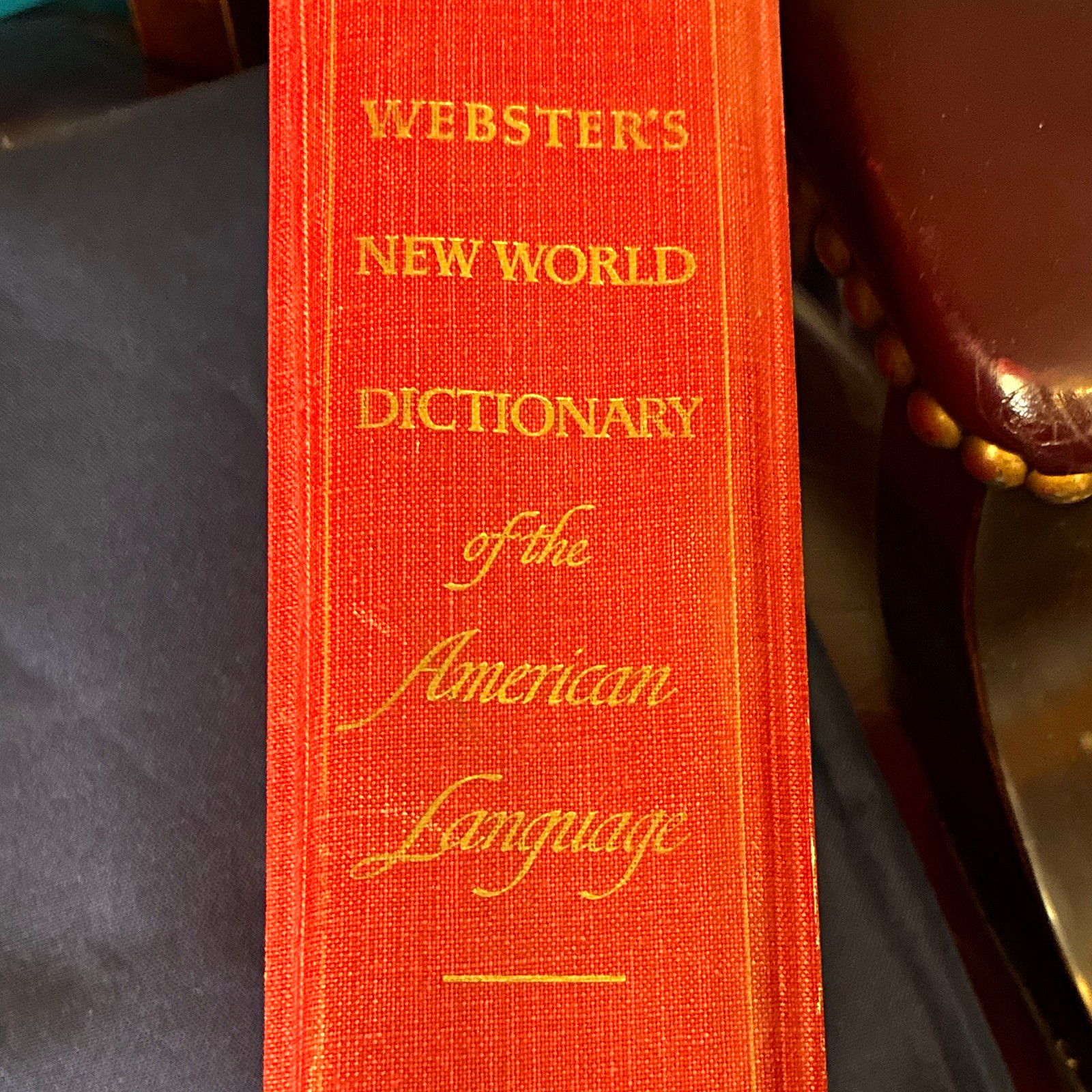 Webster's New World Dictionary College Edition Hardcover 1964 English