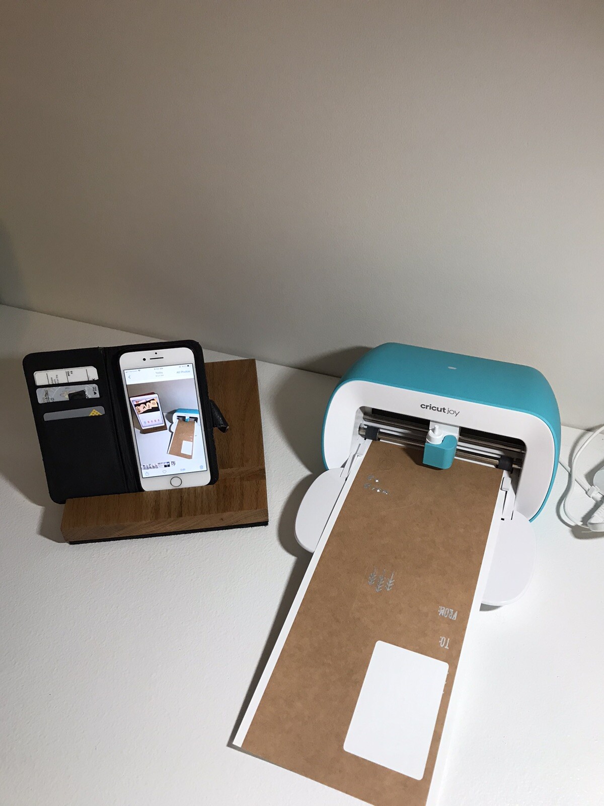 Handmade Oak Tablet/Phone Holder