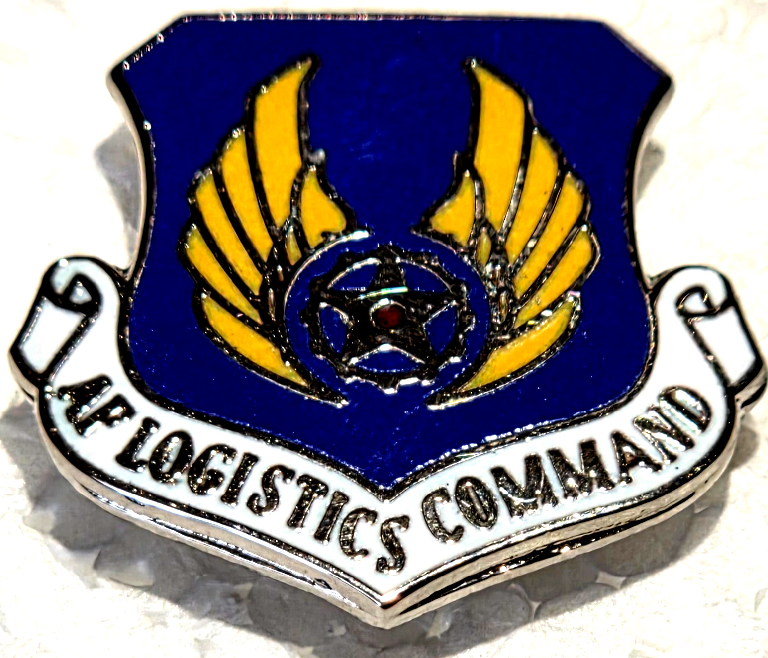 USAF Pins & Badge (circa 1980s) Air Logistics Command (hallmarked Vanguard V-21)