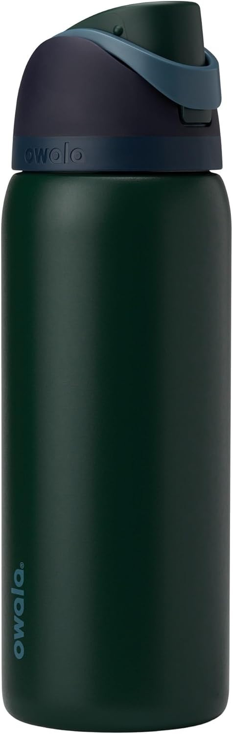 Owala FreeSip Insulated Stainless Steel Water Bottle with Straw, BPA-Free Sports
