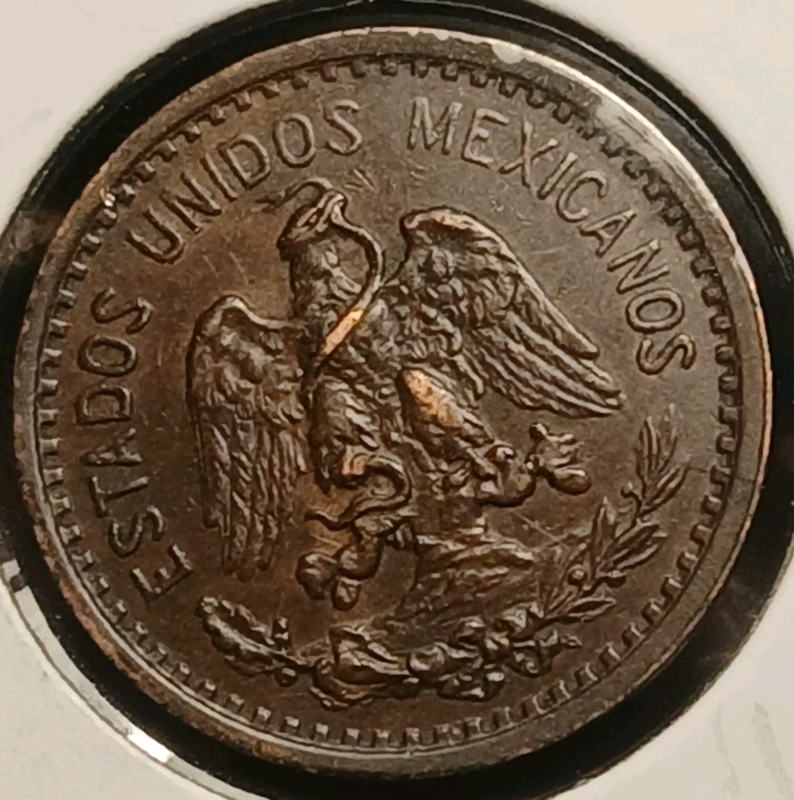 1906-Mo Mexico Centavo AU #2