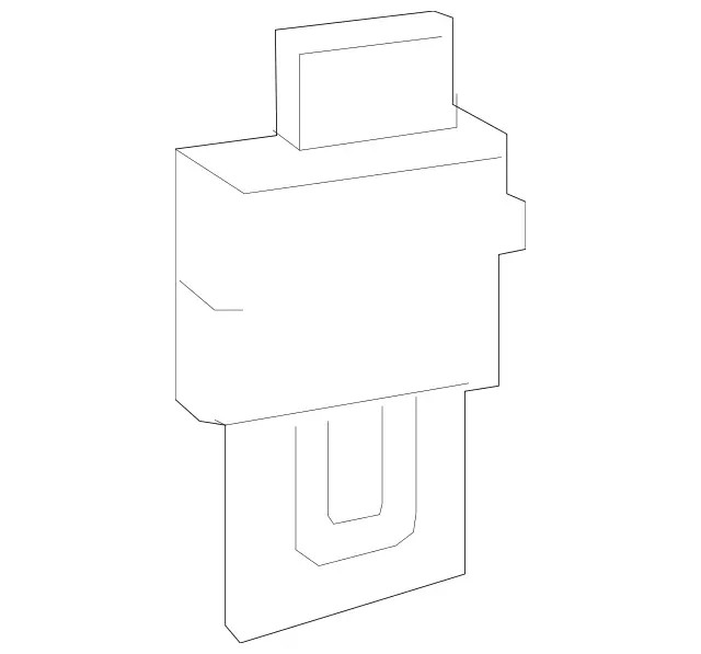 Genuine Mercedes-Benz Holder 222-885-06-14
