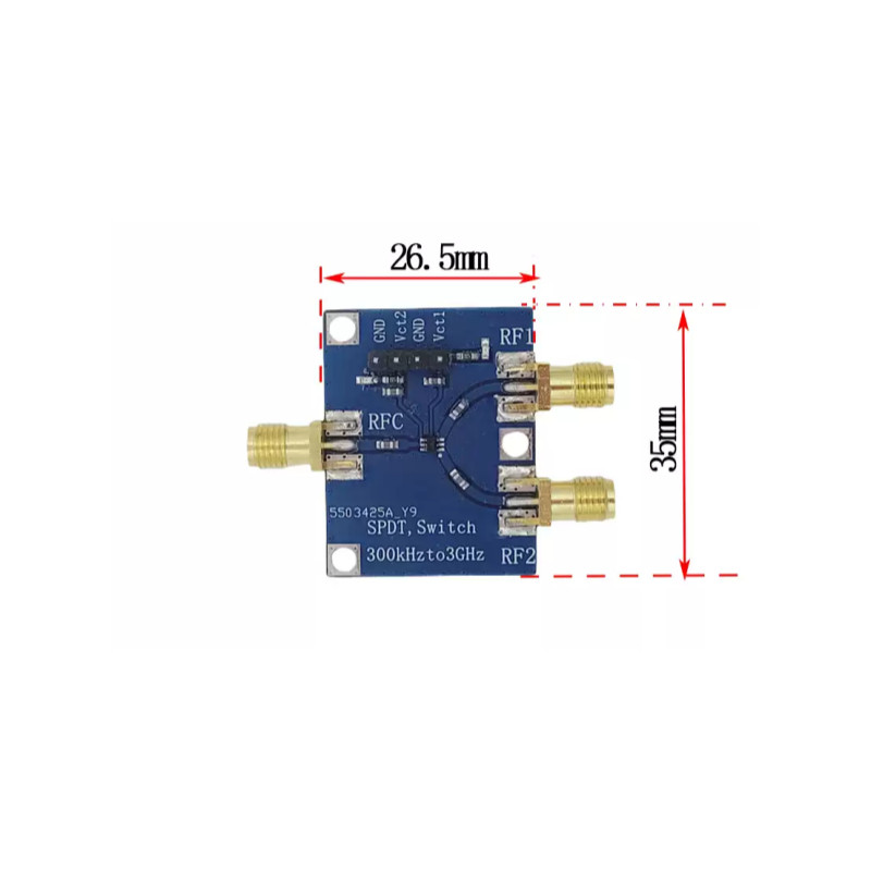 RF Switch Single-pole Double-throw RF Switch AS179-92LF/1W Microwave Switch New