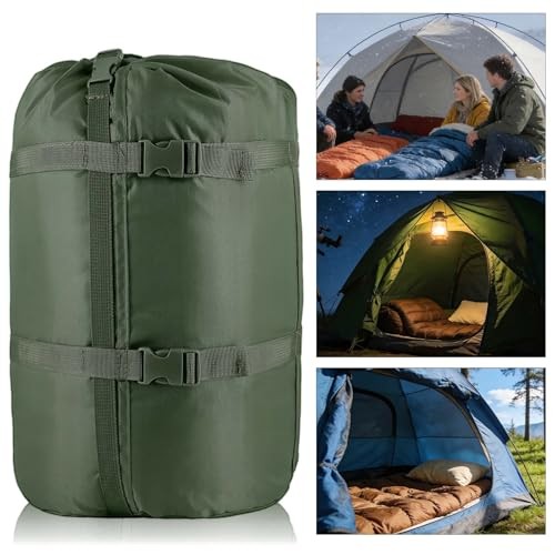 35L Compression Sack for Sleeping Bag, 400T 20D Nylon Waterproof & Tear
