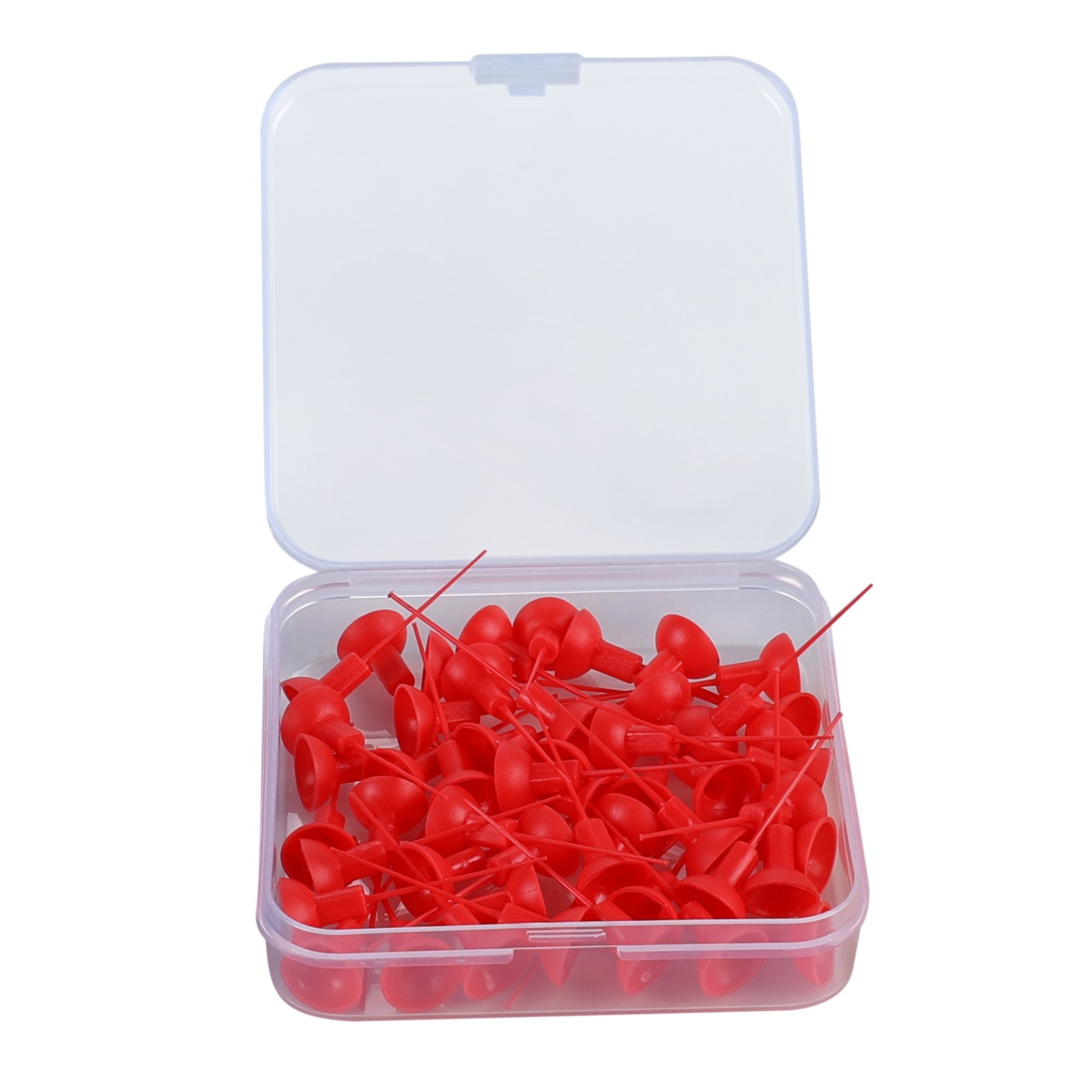50Pcs Dental Activator Tips Ultra Sonic Activator Irrigator Needle Tip MediumRed