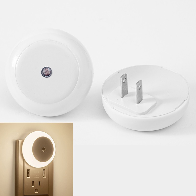 Amber Night Light Motion Sensor Night Light Plug for Bathroom, Kitchen, Hallway