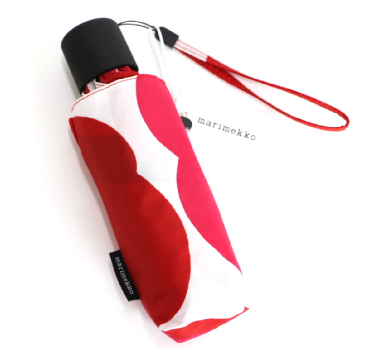 Marimekko Umbrella Mini Manual Unikko Folding Red