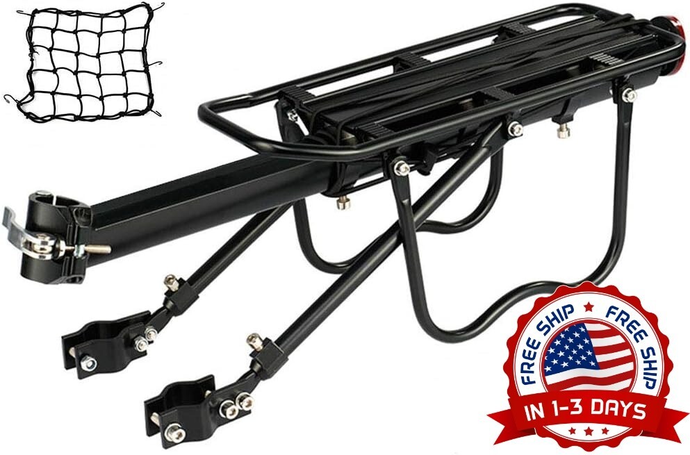 Soporte Para Bicicleta Porta Equipaje Trasero Accesorios Para Bicicleta Bike NEW