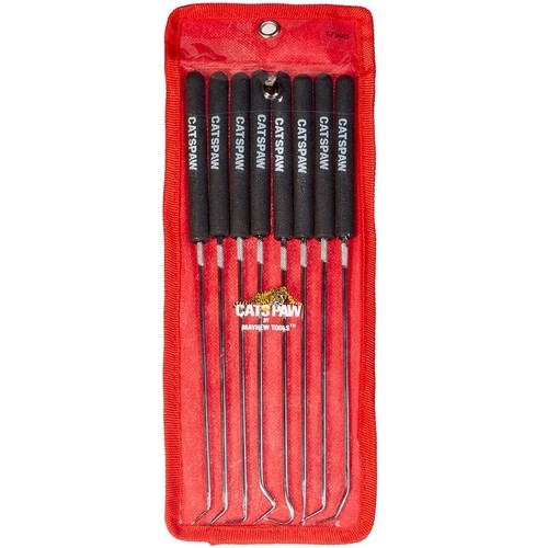 Mayhew 17990 Hook & Pick Set, 9-3/4 inch Long, 8-Piece