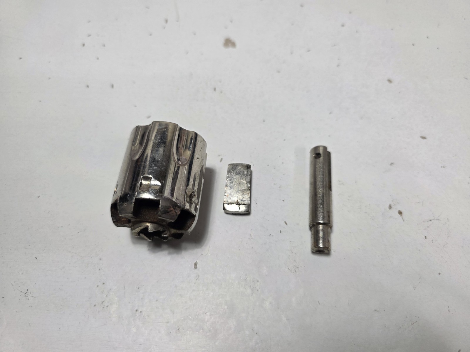 Pietta 1851, 1860 Cylinder Chrome .36 BP Six-Shot Nice
