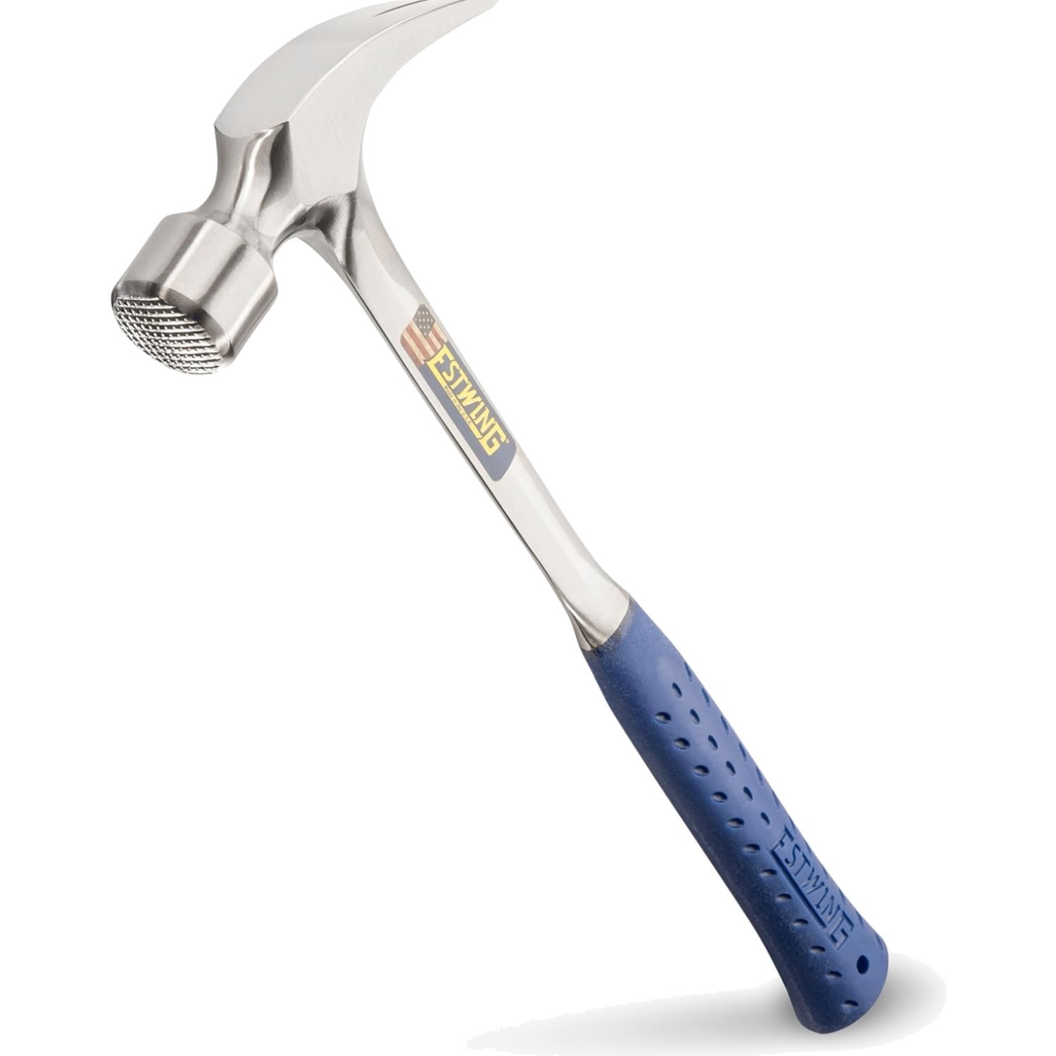 Framing Hammer - 30 oz  Made Long Handle Straight Rip Claw Hammer with Milled...