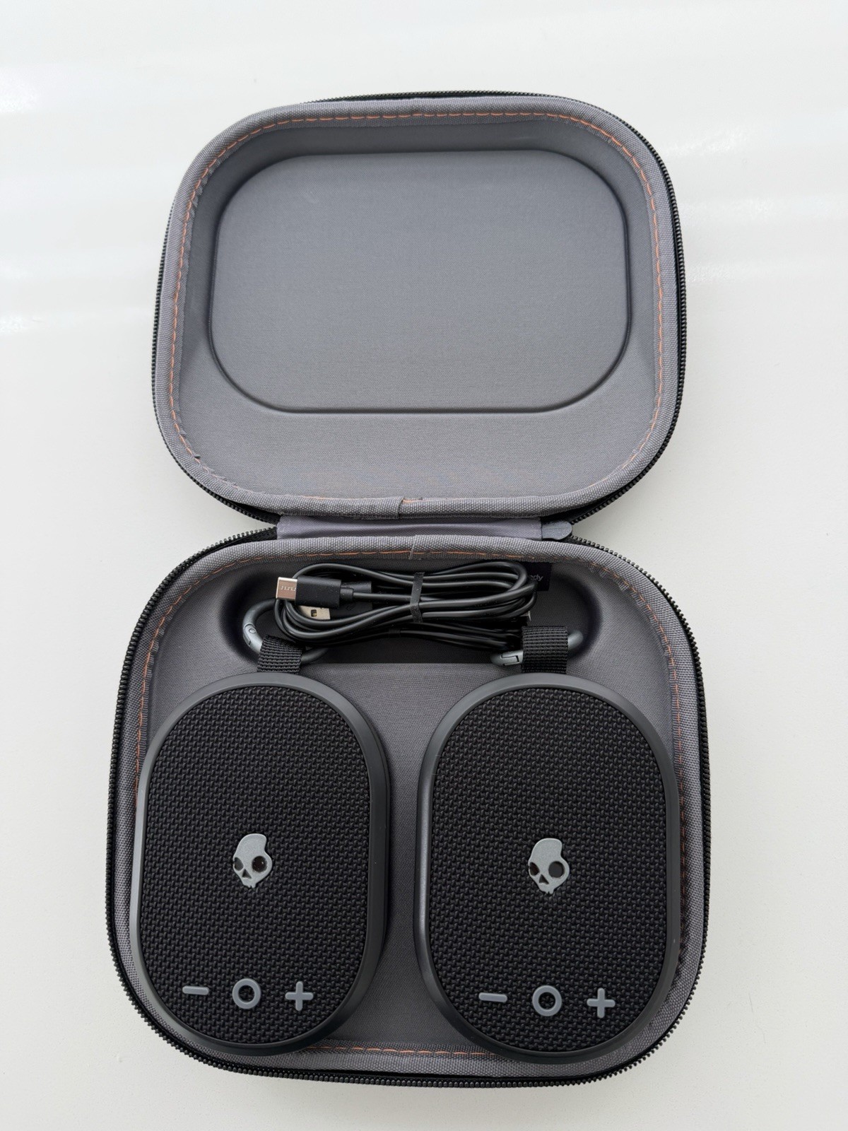 Skullcandy Kilo Wireless Bluetooth Speaker with Case Bundle, 2-pack