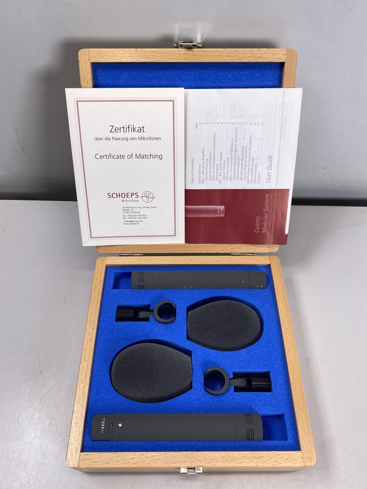 Schoeps Colette CMC 6 MK 4 Collete Modular Microphone w/ Cardioid Capsule