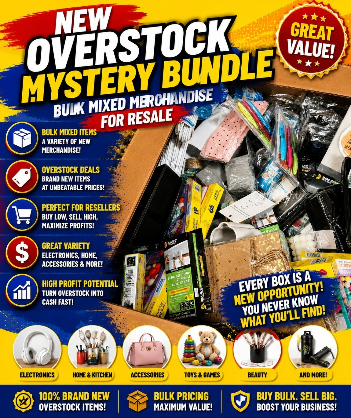 Amazon Liquidation Goods Bundle - Brand New Inventory Deal