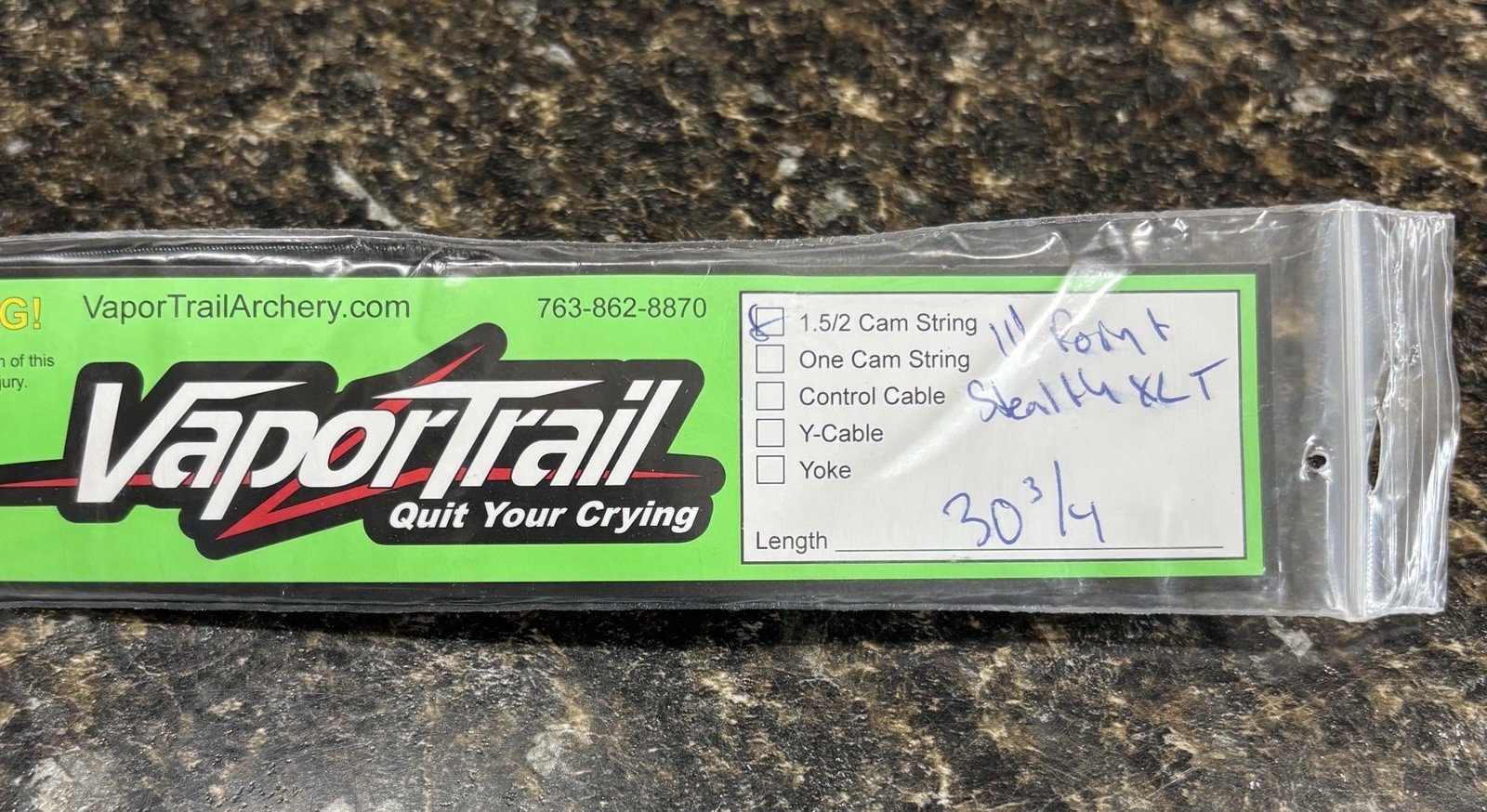 NEW VAPORTRAIL TENPOINT STEALTH XLT  CROSSBOW  STRING FOR ARCHERY