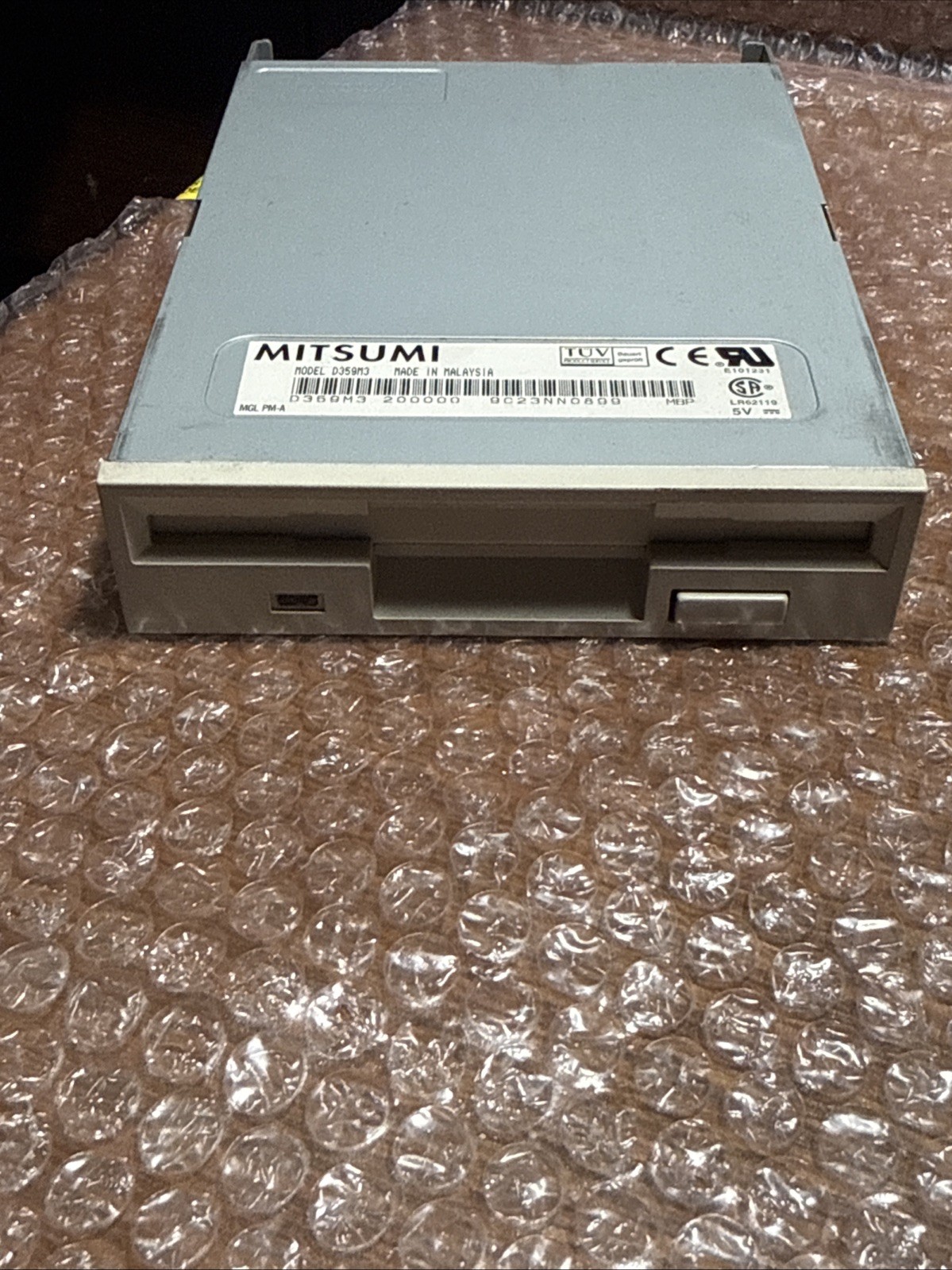 Mitsumi D359M3 3.5" Floppy Disk Drive White Faceplate