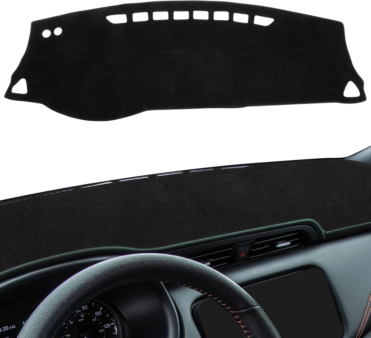 Dash Cover Compatible with Nissan Kicks 2018-2024 Dashboard Cover Dashboard Mat