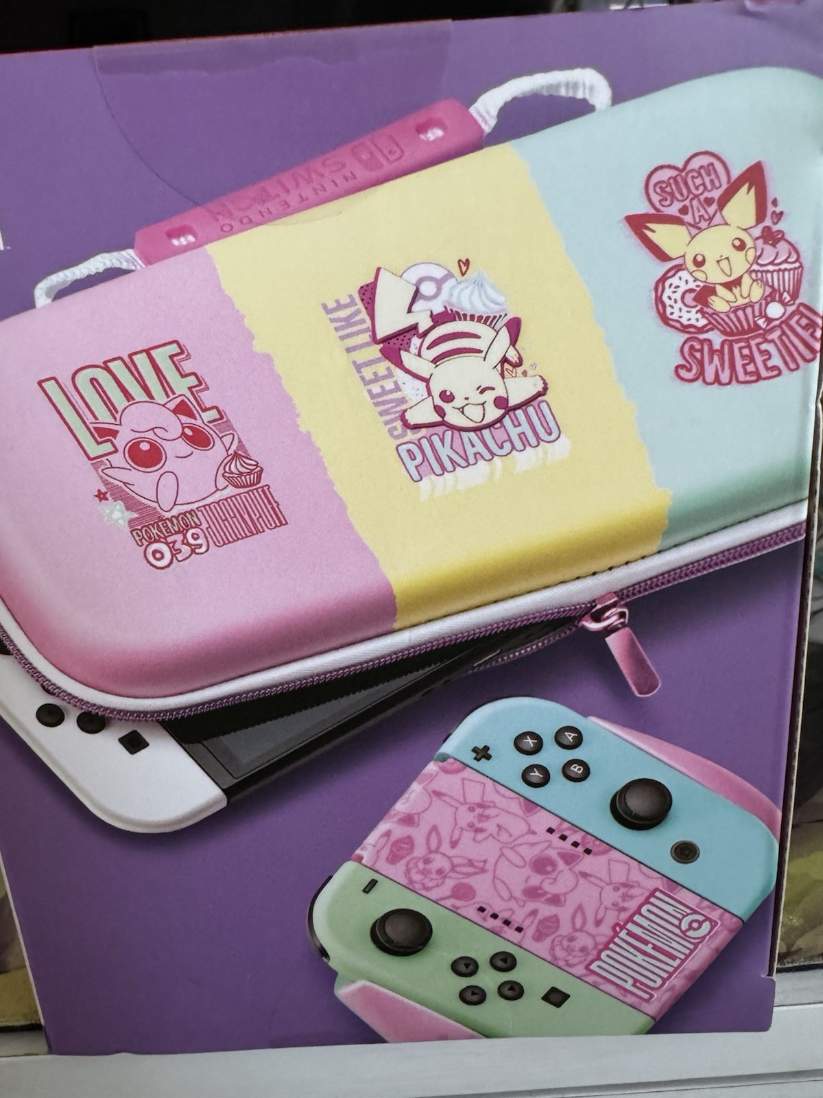 Pokemon:Sweet Assortment Nintendo Switch Accessesory set