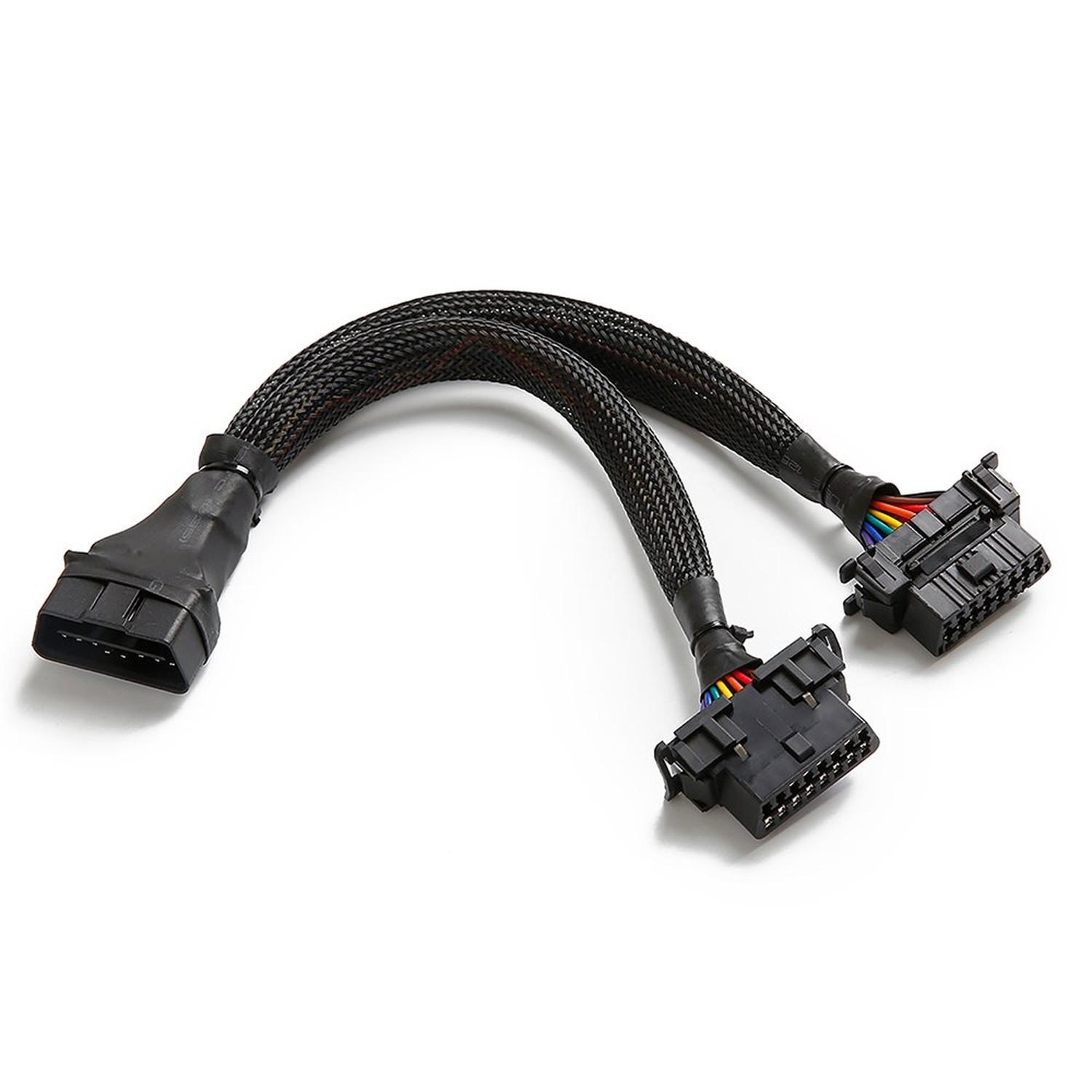 bbfly-B6 OBD2 Splitter 16 Pin OBD II Splitter Extension 1x Male and 2X Female...