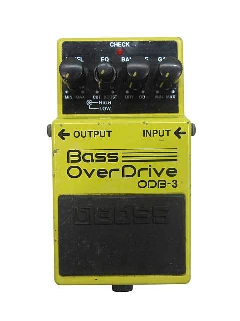 BOSS ODB-3 Bass OverDrive Pedal Used Classic Bass Distortion 2001 Model